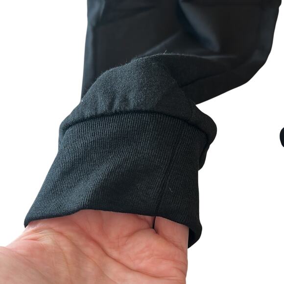 Badgley Mischka Black French Terry Joggers w/ Logo Patch & Pockets Size XL NWT - Picture 7 of 9